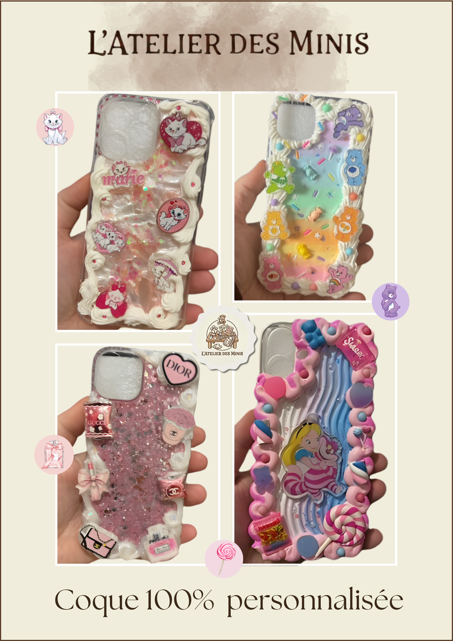 Coque 100% personnalisée